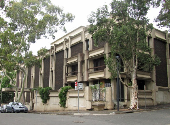The Reader's Digest building (photo from 2010 by Newtown Graffiti).